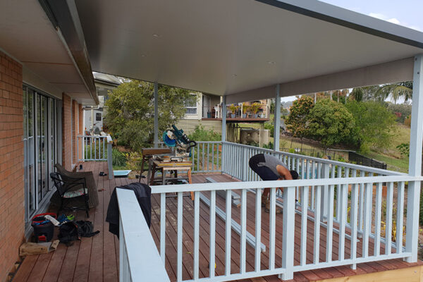 Deck extension South East Qld